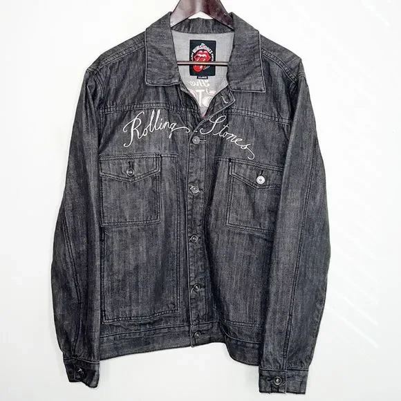The Rolling Stones 50 Year Denim Jacket - Picture 1 of 6
